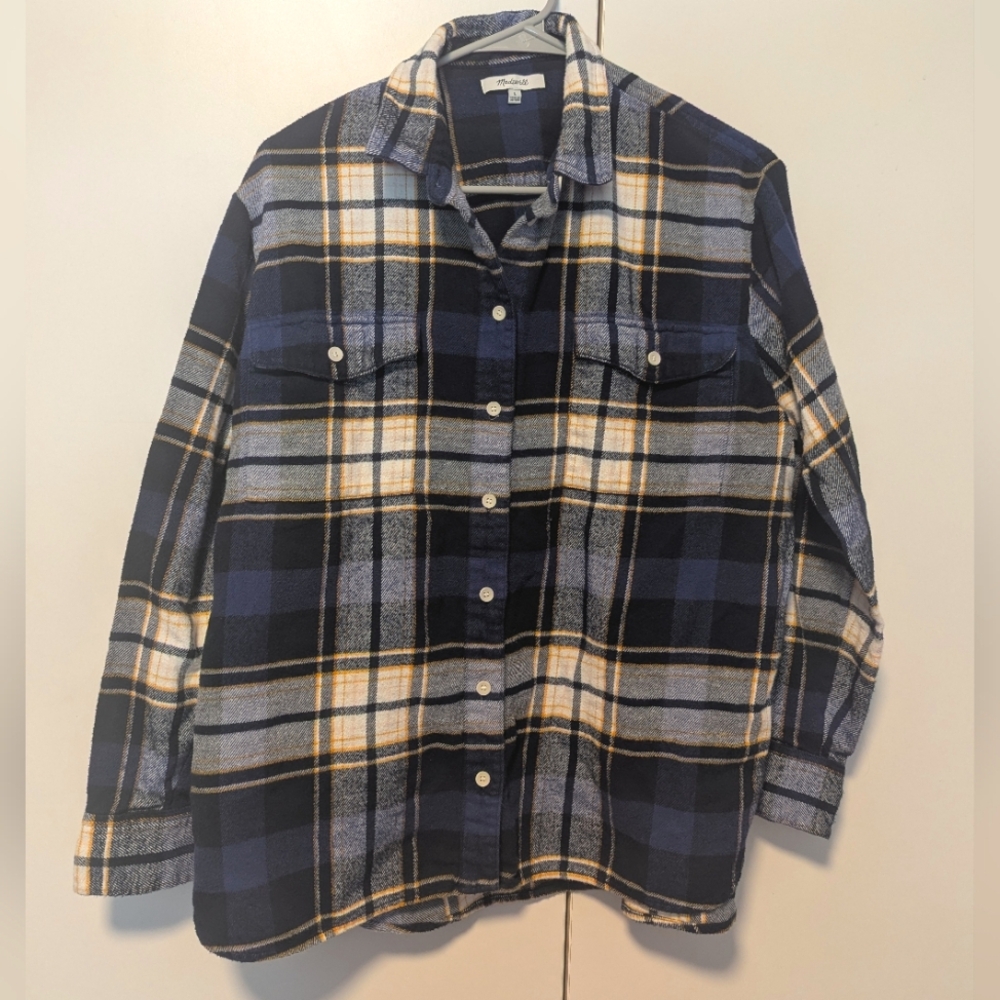 Madewell Flap-Pocket Plaid Flannel